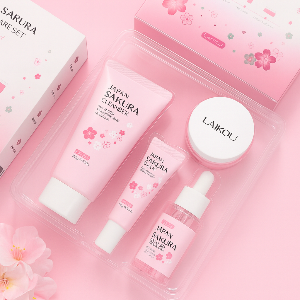 [GIFT BOX] Cherry Blossom Skin Care Set